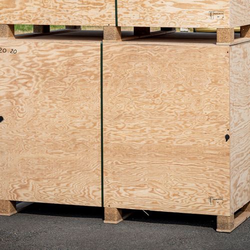 caisse contreplaqué