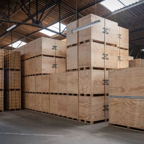 caisse contreplaqué